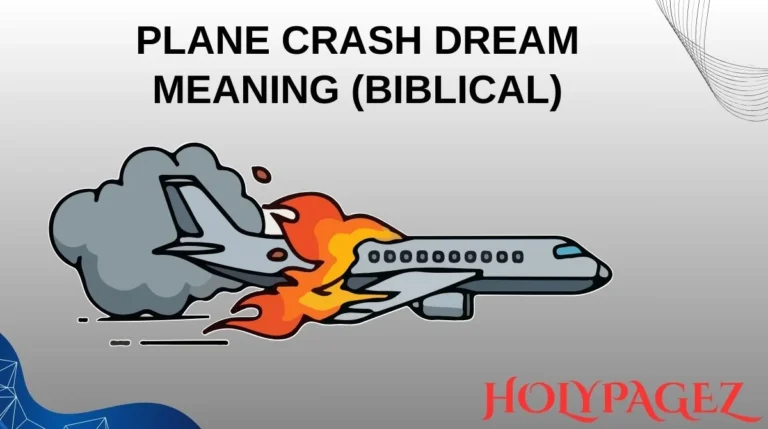 Plane Crash Dream Meaning (Biblical)