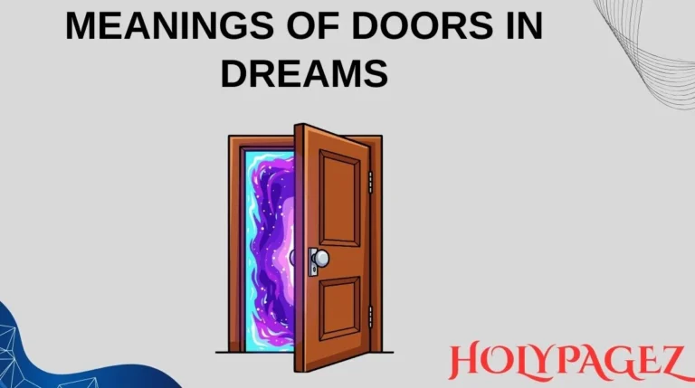 Meanings of Doors in Dreams
