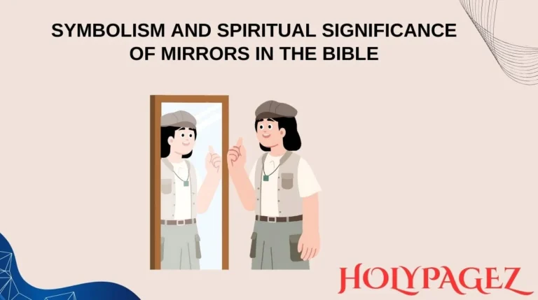 Symbolism and Spiritual Significance of Mirrors in the Bible