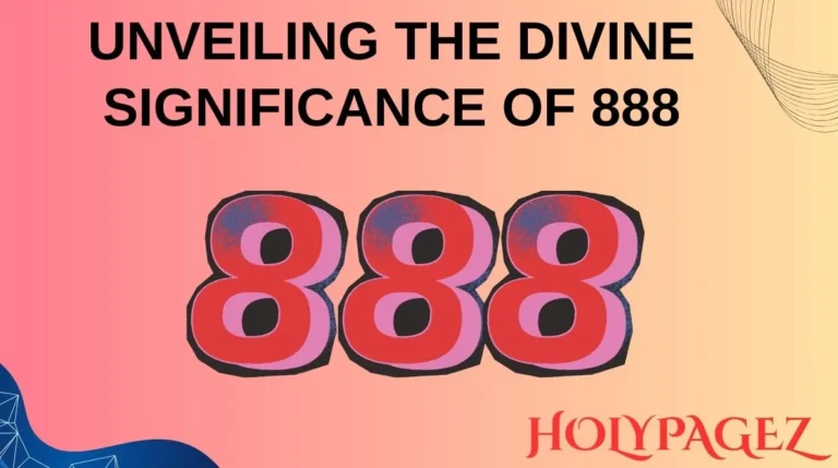 Unveiling the Divine Significance of 888
