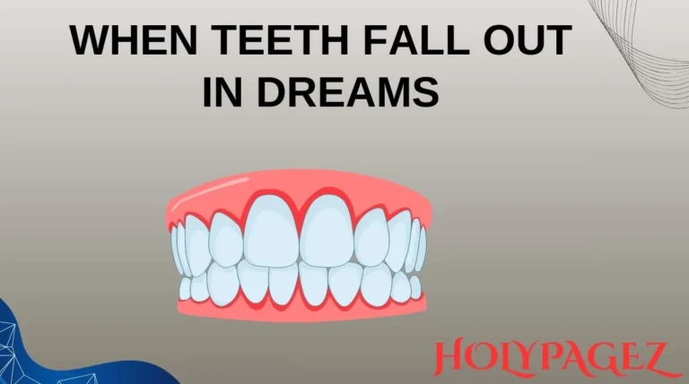 When Teeth Fall Out in Dreams