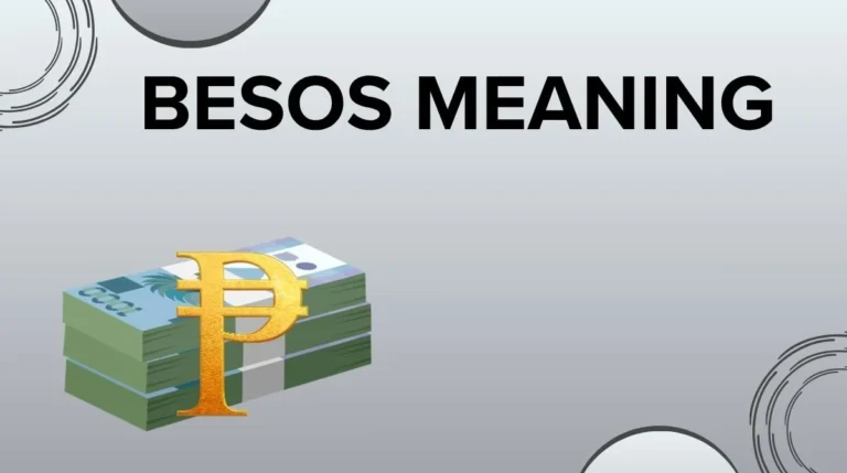 Besos Meaning