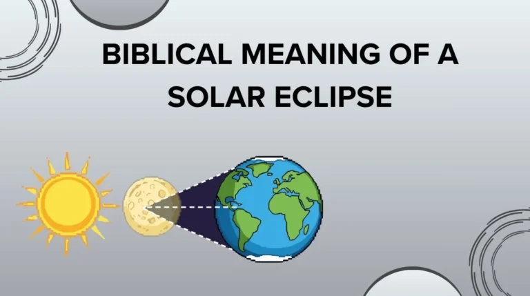 Biblical Meaning of a Solar Eclipse