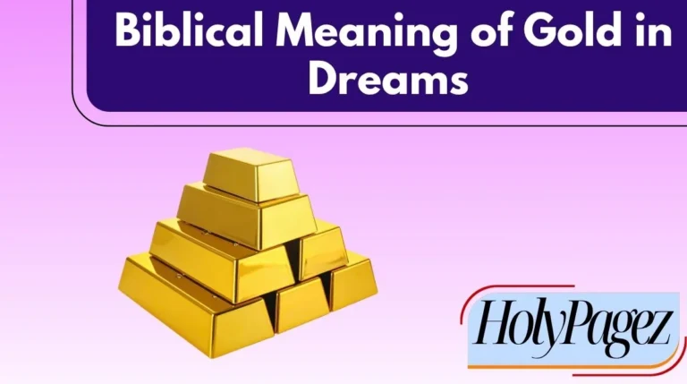 Biblical Meaning of Gold in Dreams