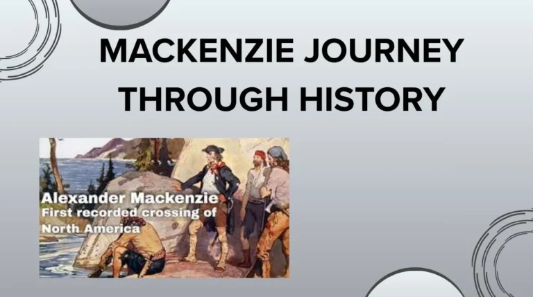 Mackenzie Journey Through History