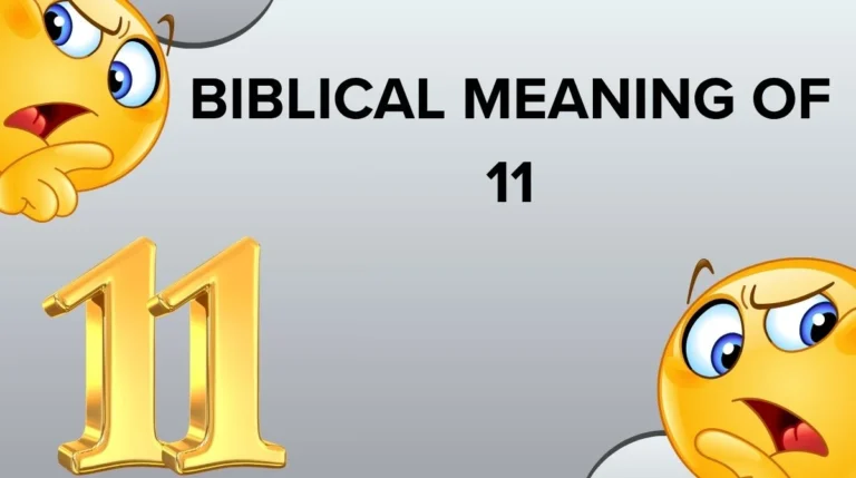 Biblical Meaning of 11