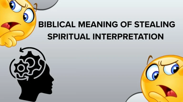 biblical meaning of stealing spiritual interpretation