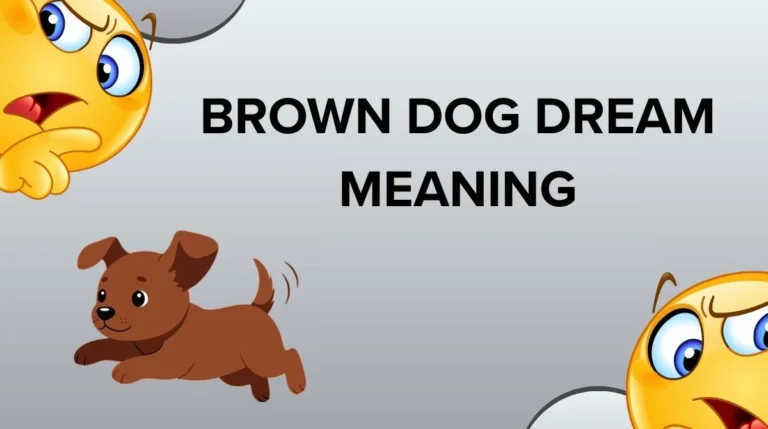 Brown Dog Dream Meaning