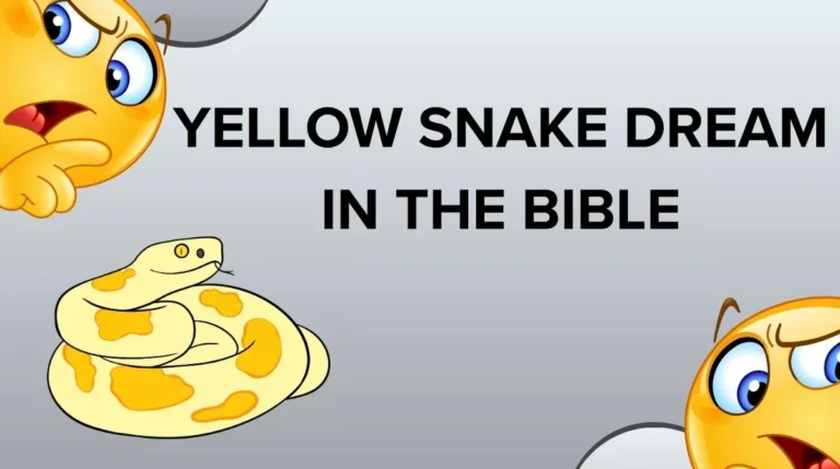 Yellow Snake Dream in the Bible